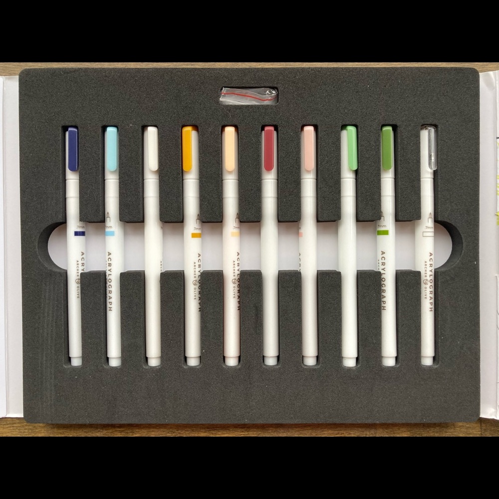 Archer & Olive Acrylograph Jewel Collection 0.7mm